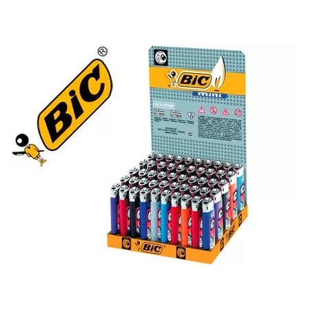 Isqueiro Bic Mini, Cores Sortidas