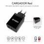 CARREGADOR ULTRA RÁPIDO SUBBLIM 2xUSB PAREDE PD25W+QC3.0+Cabo C a C e Lightning Preto