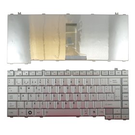 Teclado para Toshiba Satellite A200 A300 L300 Prata