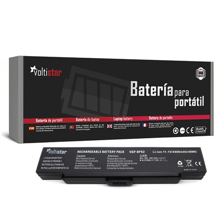 Bateria para Portatil Sony Vaio Vgp-Bps2 Vgp-Bps2A Vgp-Bps2B Vgp-Bps2C Vgp-Bpl2 Vgp-Bpl2C