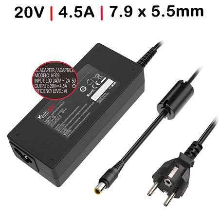 Carregador para IBM/Lenovo 20V 4.5A 90W | 7.9X5.5mm