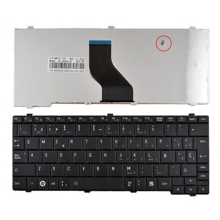 Teclado para Portatil Toshiba Satellite Mini Nb250 Nb200 Nb255 Nb201 Nb205 Nb305