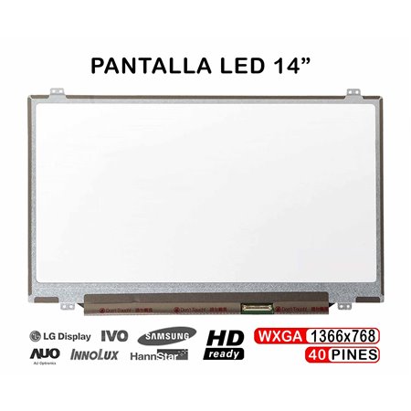 Ecrã LED de 14" para Portatil N140Bge-L42