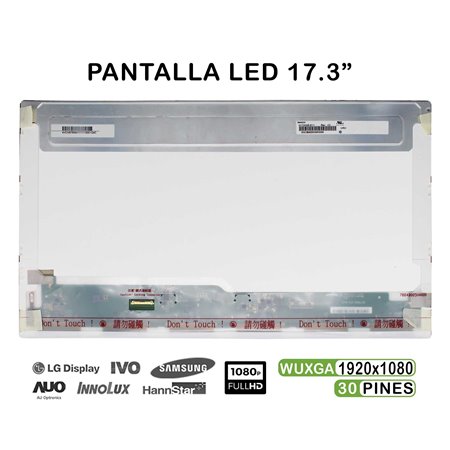 Ecrã LED FHD de 17.3" para Portatil N173Hge-E11 B173Htn01.1 30 Pines Edp