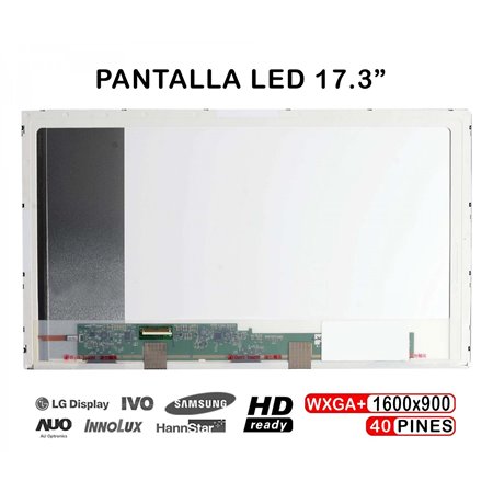 Ecrã Portatil LED 17.3 LP173Wd1 LP173Wf1 173Rw01 V0