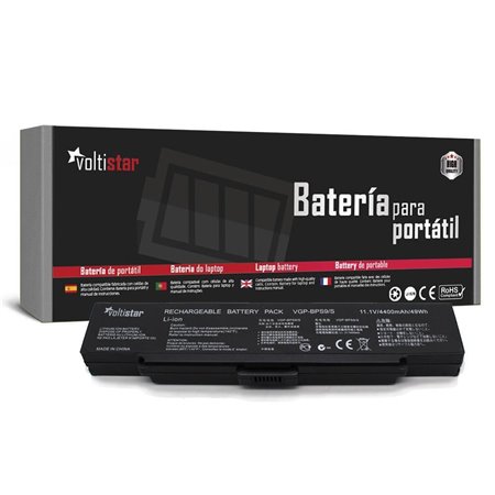 Bateria para Portatil Sony Vaio Bps9 Bpl9 Vgp-Bps9 VGN-Nr10M/S