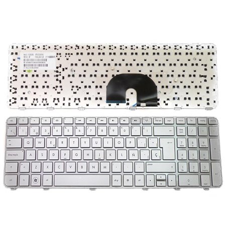 Teclado para Portatil HP Pavilion DV6-6000 DV6-6100 DV6-6200 Series Prata