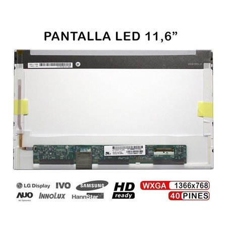 Ecrã LED de 11.6" para Portatil LP116Wh1 (Tl) (A1) LP116Wh1-Tla1