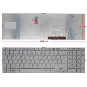 Teclado para Portatil Acer Aspire 5943 5943G 5950G 8943 8943G 8950G Kbi170A194