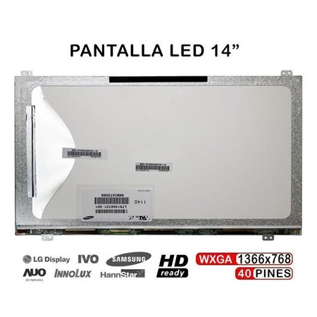 Ecrã Portatil LED LTN140At21 LTN140At21-804 LTN140At21-803