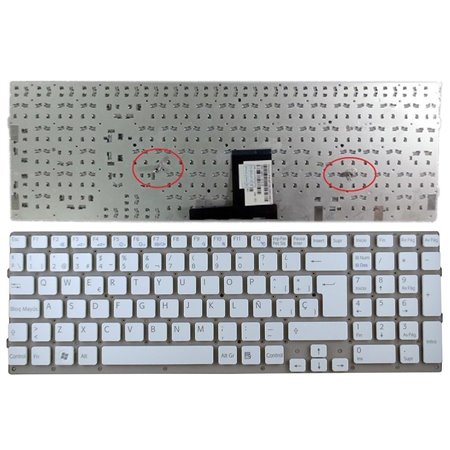 Teclado para Portatil Sony Vaio VPC-Ec VPC-Ec2M1E VPCeb4E1 VPC-Eb14En/Bi Mp-09L26Eo-8863 PCG-71C11M