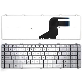 Teclado para Portatil Asus N55 N57 N55S N55Sf N55Sl N75 N75Sf N75Sl N75S N75Y Prata