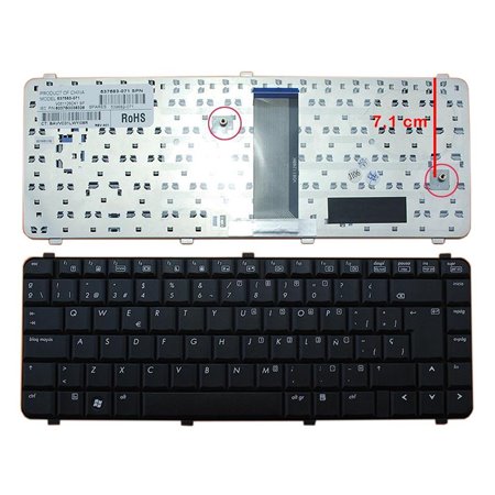 Teclado para Portatil HP Compaq 510 511 515 516 610 615 537583-071