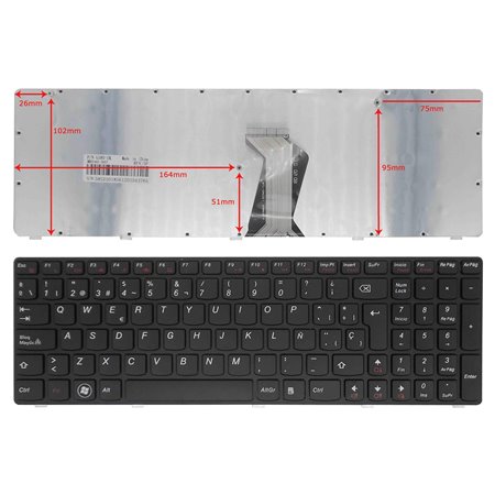 Teclado para Portatil IBM / Lenovo G580 G580A G585 G585A Z580 V580 Series