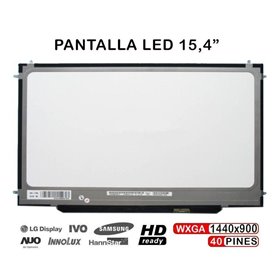 Ecrã LED para Apple MacBook Pro A1286 N154C6-L04 LP154Wp3 LP154Wp4 Tla1