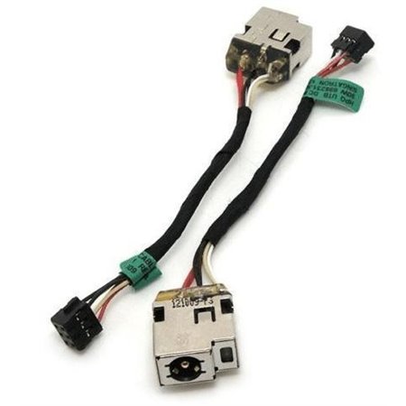 Conector DC Jack com Cabo para HP 15-B109Wm 15-B161Ea 15-B107Cl 15-B142Dx 15-B117Ss 698231-Yd1 Cbk00326-0075