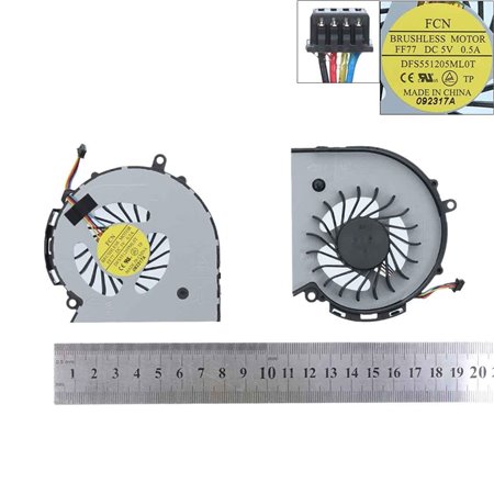 Ventoinha CPU para Portatil HP Pavilion 14-D032 15-D101Tx CQ15-A101 246G2