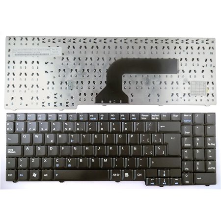 Teclado Asus M50 M50V M70 M70V G50 G50V G70 G70V F7 X55 X57 X70 X71 Series Versão 2