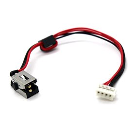 Conector DC Jack com Cabo para Portatil Toshiba Satellite C55-A5282 C55-A5246Nr C50 C55D 6017B0402701