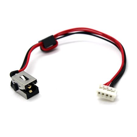 Conector DC Jack com Cabo para Portatil Toshiba Satellite C55-A5282 C55-A5246Nr C50 C55D 6017B0402701