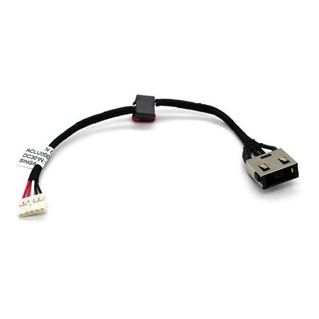 Conector DC Jack com Cabo para Portatil Lenovo IdeaPad G50-30 G50-40 G50-45 G50-50 15.5Cm