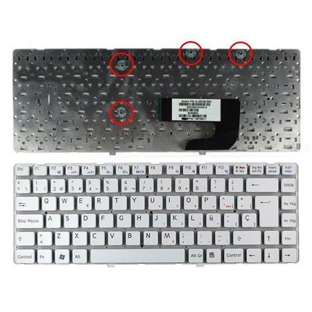 Teclado para Portatil Sony VGN-Nw Series 148738061 Branco