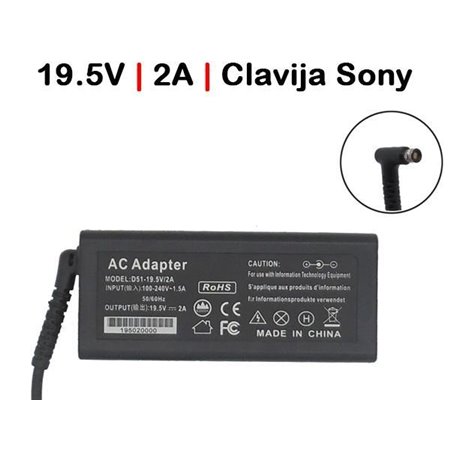 Carregador para Portatil Sony Vaio Tap 11 Fit 11A Flip 13 Fit 13 Vgp-Ac19V73 Vgp-Ac19V74