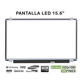 Ecrã LED de 15.6" Full Hd Ips LP156Wf4 (Sp)(B1) LP156Wf4-Spb1 LP156Wf6