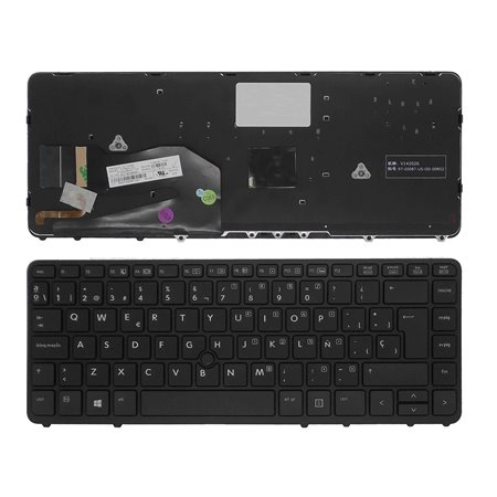 Teclado para Portatil HP EliteBook 840 G1 850 G1 840 G2 Series 730794-071