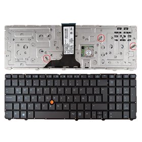 Teclado para Portatil HP EliteBook 8760W 8760P 8770P 8770W
