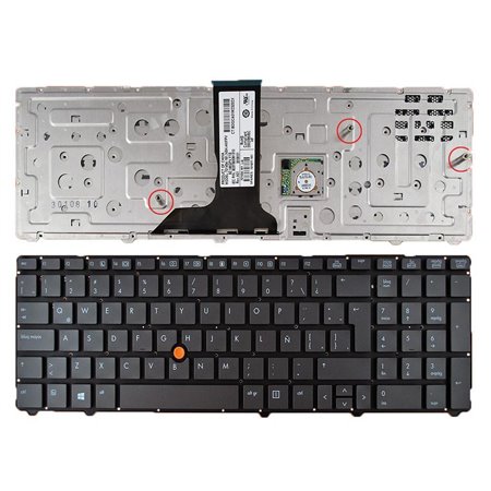 Teclado para Portatil HP EliteBook 8760W 8760P 8770P 8770W