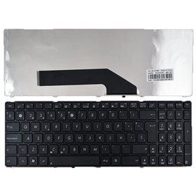 Teclado para Portatil Asus K50 K50A com Estrutura Preto Mate