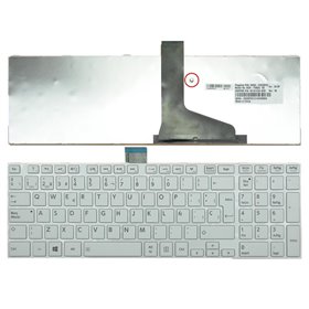 Teclado para Portatil Toshiba Satellite L850, L950 C855 Pscbye-04500Rit Branco