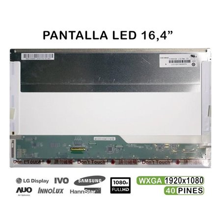 Ecrã LED de 16,4 Polegadas N164Hge-L11