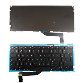 Teclado Retroiluminado para Portatil Apple MacBook Pro A1398 em Portugués
