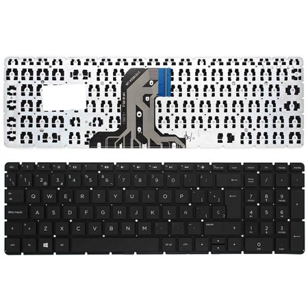 Teclado para Portatil HP Pavilion 15-Ab 15-Ac 15-Af 15-Ay 250 G4 255 G4 Sg-81300-2Ba Sn7145 Pk131Em2A09