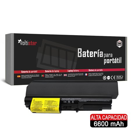 Bateria para Portátil Lenovo ThinkPad T400 R400 R61 T61 41U3198