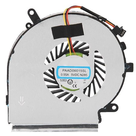 Ventoinha CPU para Portatil MSI Ge62 Ge72 Gl62 Gl72 Pe60 Pe70 Paad06015Sl N285 3 Pines