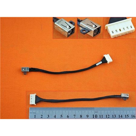 Conector DC Jack com Cabo para Portatil Asus Pu551La