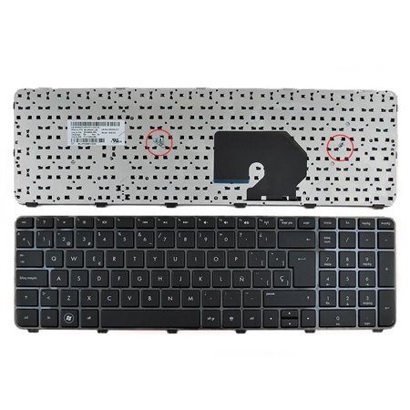 Teclado para Portatil HP DV7-6000 Estrutura Brillante