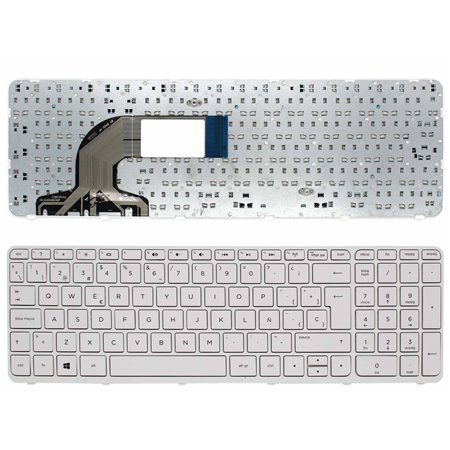 Teclado para HP Pavilion 15-E 15-N 250 G3 255 G3 256 G3 Branco Estrutura Branco (Win8)