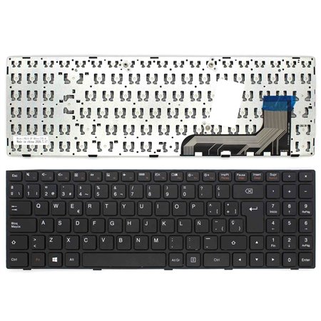 Teclado para Portatil Lenovo IdeaPad 100 15 Preto