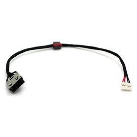 Cabo DC Jack com Cabo para Portatil Lenovo IdeaPad G50-70 80 85 90 Dc30100Le00