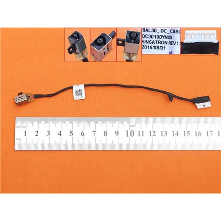 Conector DC Jack para Portatil Dell Inspiron 15 5000 5567 Pj890