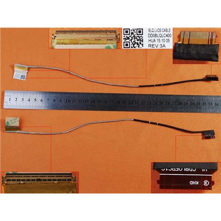 Cabo Flex para Portatil Toshiba L50-C C55D-C C55T-C P55T-C S55-C L55D-C 40Pin Dd0Blqlc400