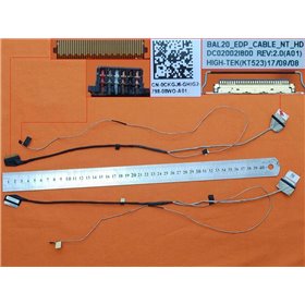 Cabo Flex para Dell Inspiron 15 5000 5565 5567 30Pin Dc02002I800 0Ckgj6