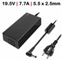 Carregador para Portatil Gaming Asus 19.5V 7.7A 150W 5.5 X 2.5mm