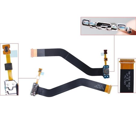 Cabo Flex Conector Dock de Carregar para Samsung Tab 4 10.1 T530 T531 T535