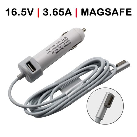 Carregador de Carro para Portatil Apple MacBook Pro 16.5V 3.65A Magsafe 60W