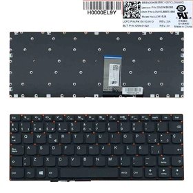 Teclado para Portatil Lenovo Yoga 310-11 310-11Iap 710-11 710-11Ikb 710-11Isk Preto Win8 Sem Estrutura